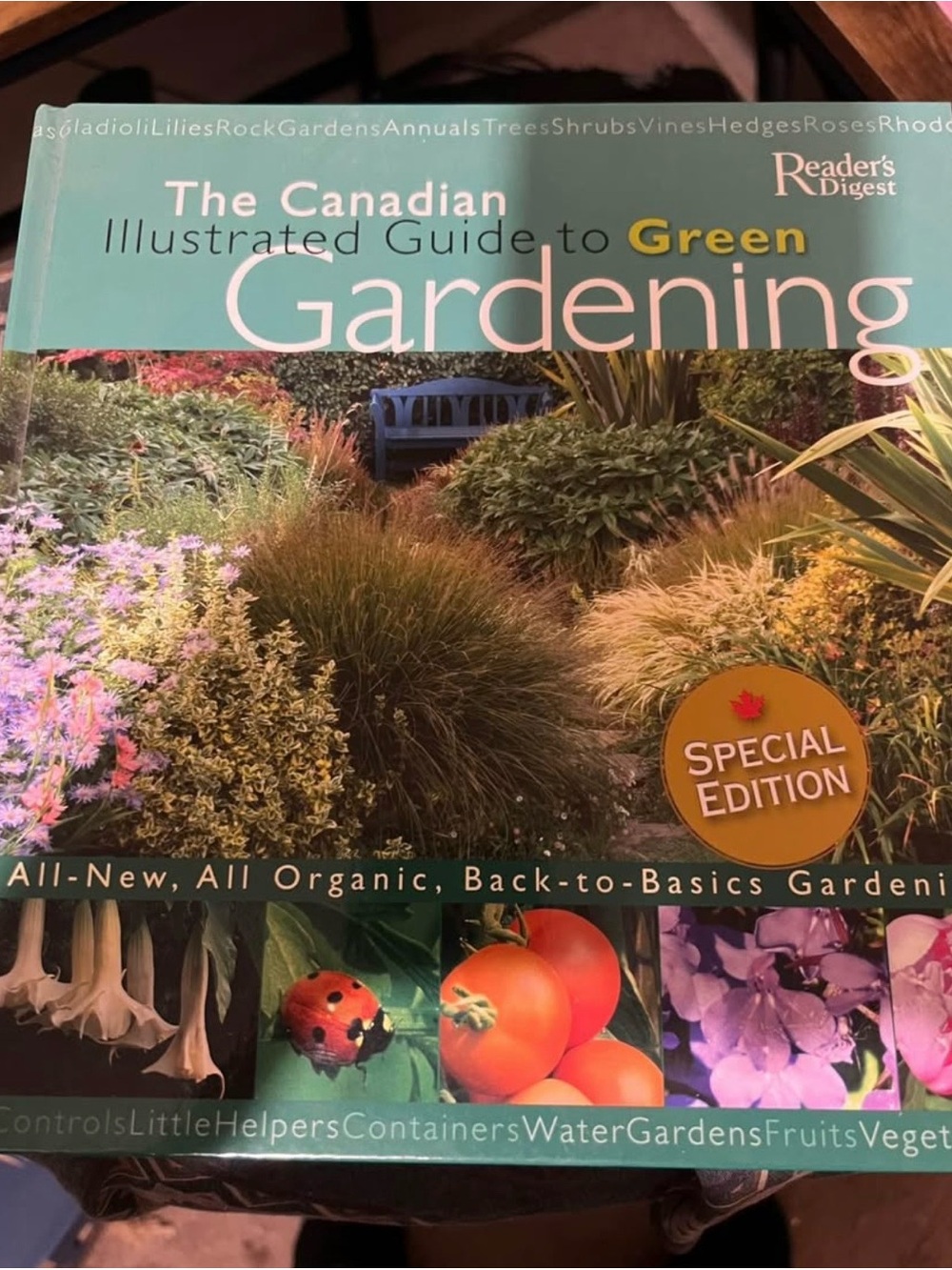 Gardening book
